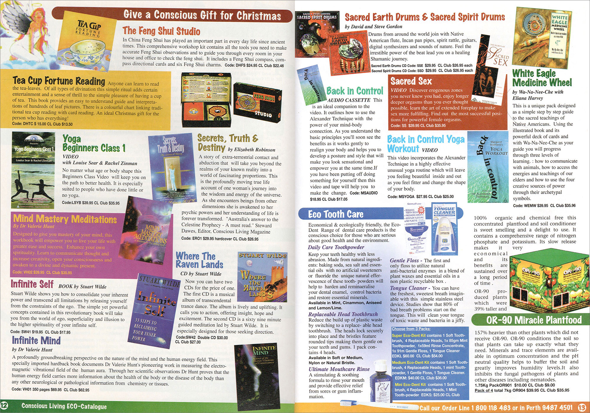 Conscious Living Eco Catalogue Pages 12-13