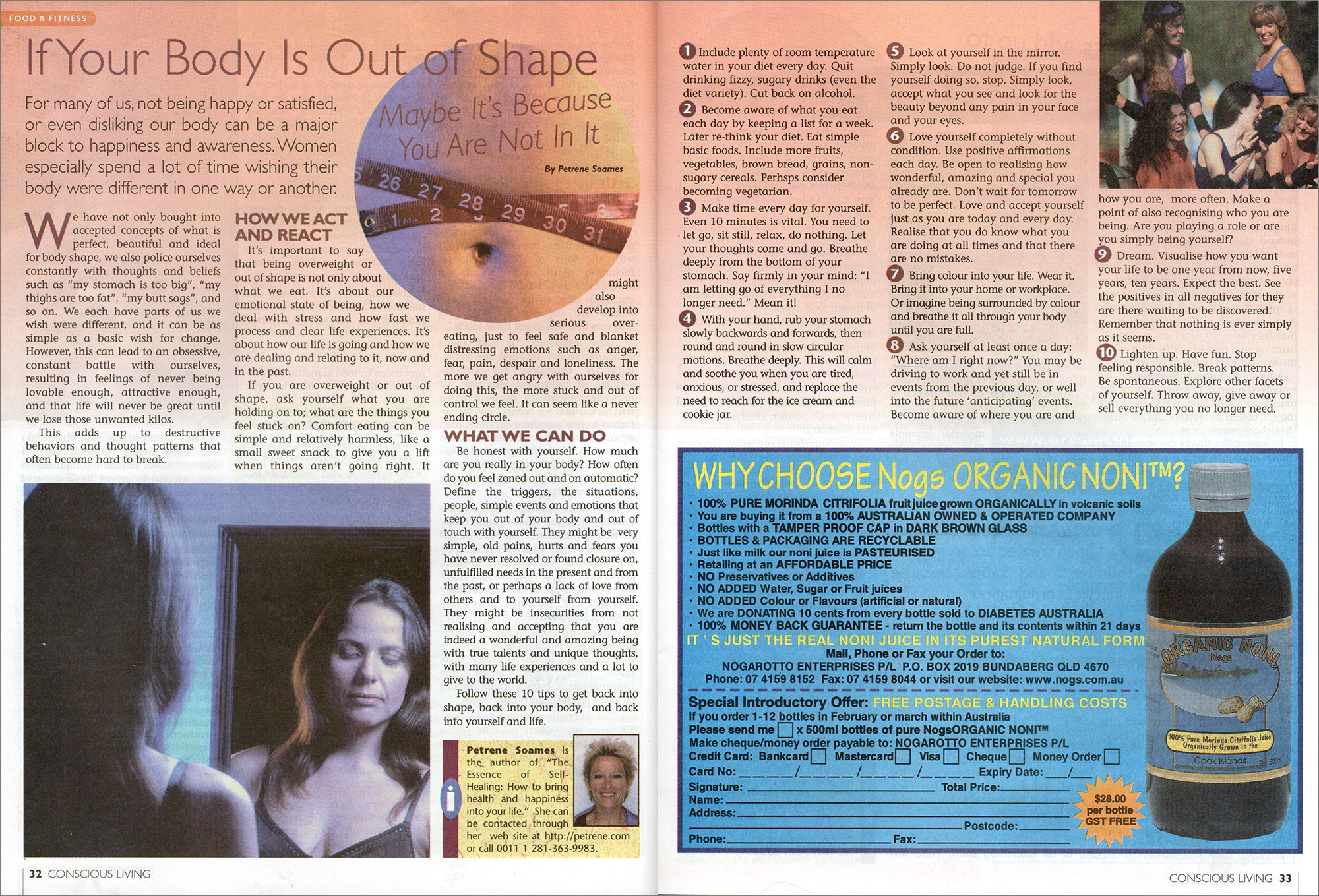 Conscious Living Magazine Pages 5-6