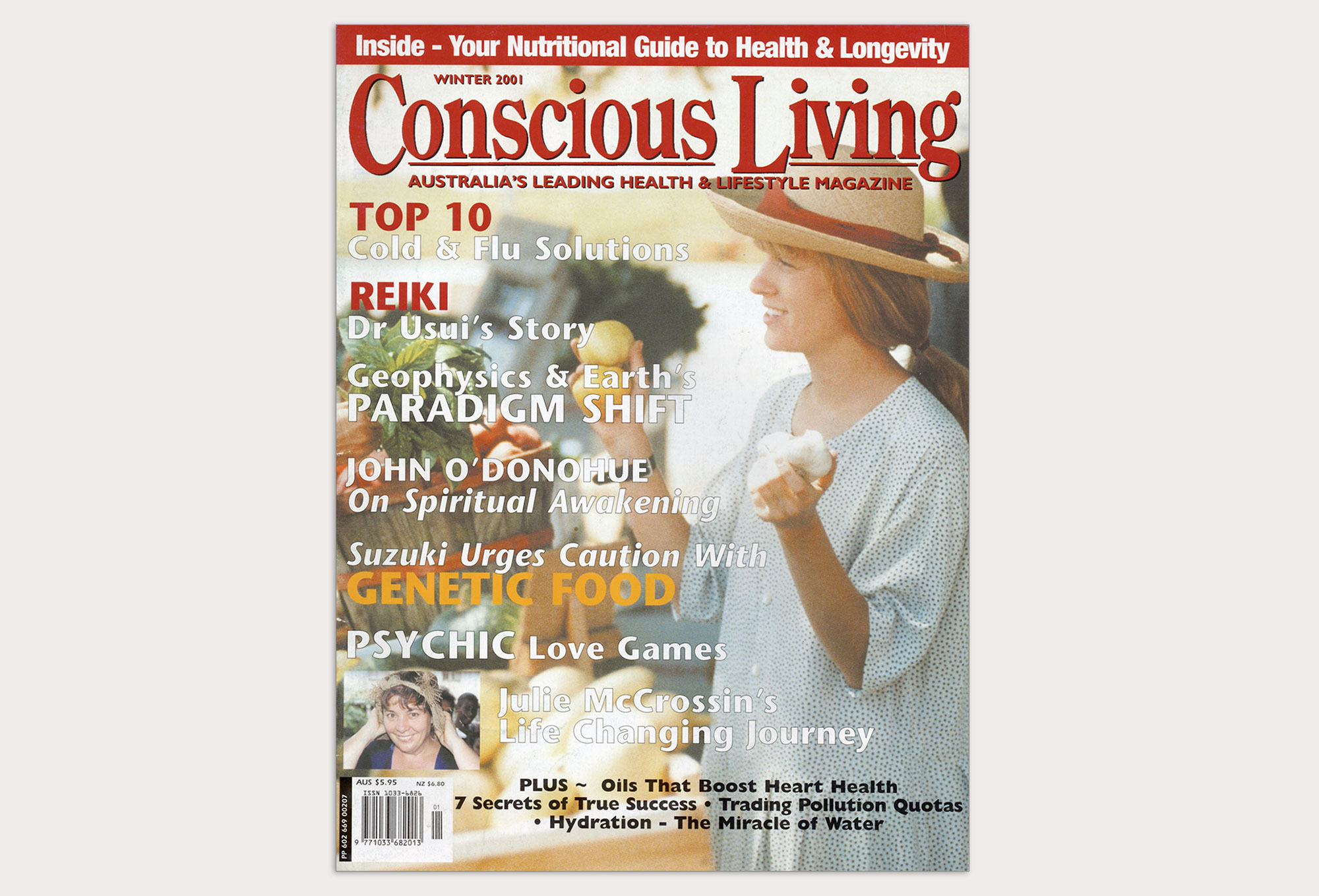 Conscious Living Magazine Cover