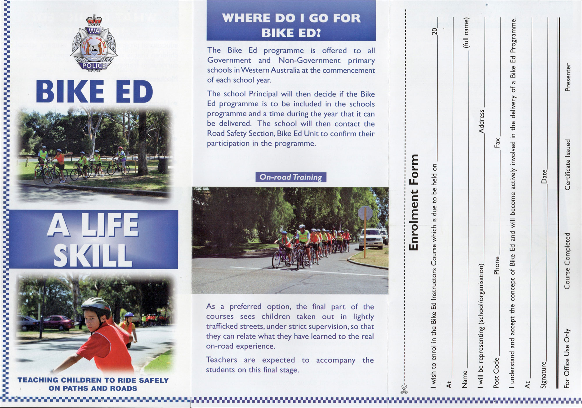 Bike Education Brochure