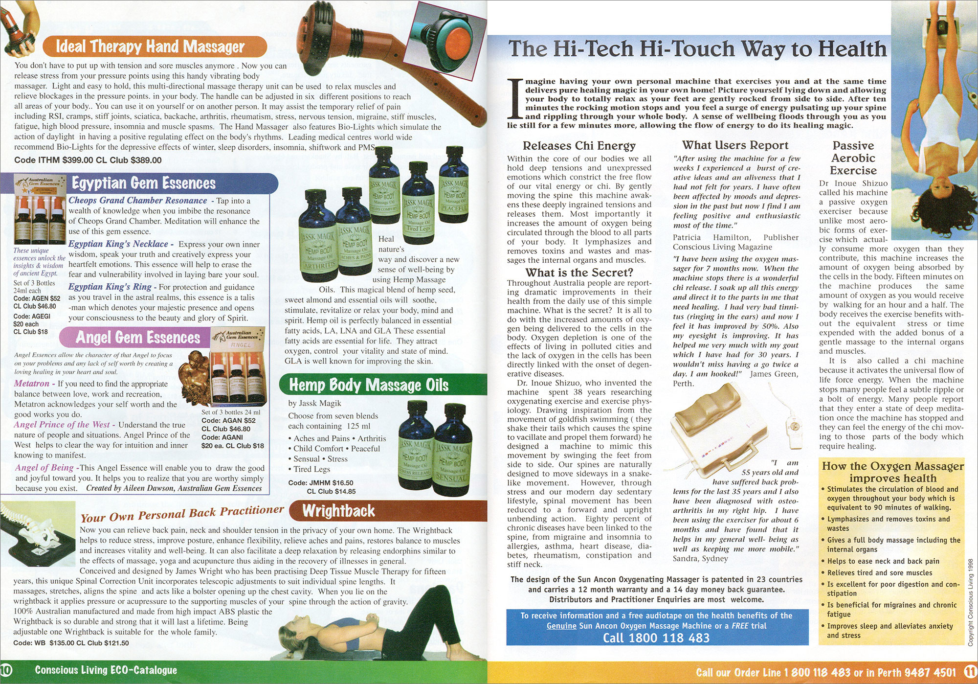 Conscious Living Eco Catalogue pages 10-11